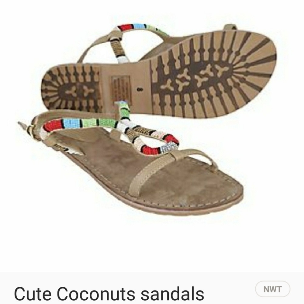 Cute Thong coconut sandals